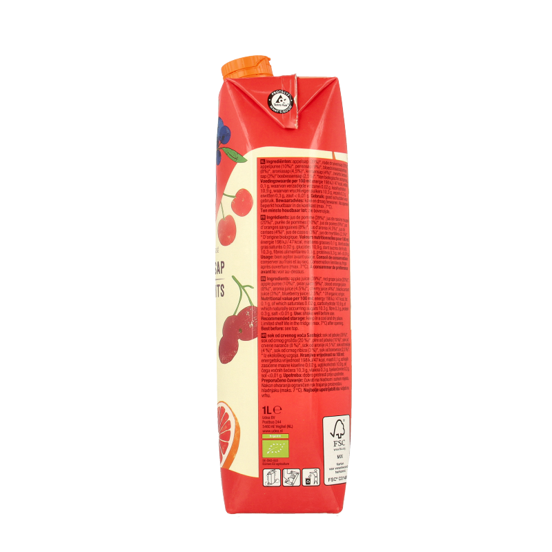 Your Organic Nature Rood fruit sap bio - Afbeelding 4
