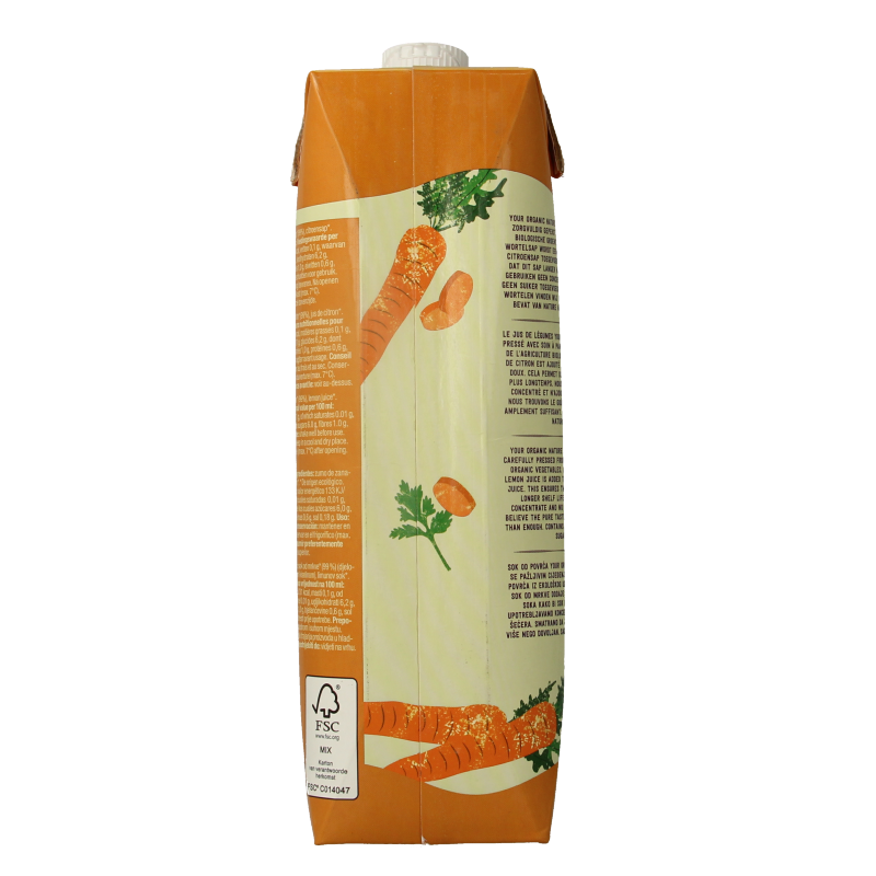 Your Organic Nature Wortelsap bio - Afbeelding 3