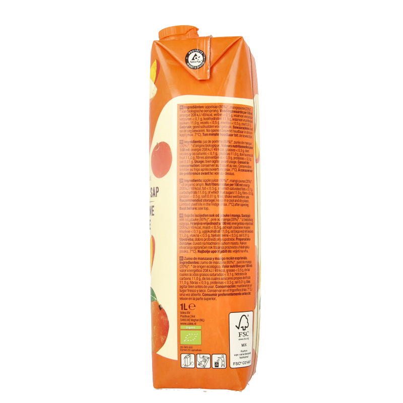 Your Organic Nature Appel mango sap bio - Afbeelding 4