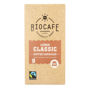 Biocafe Lungo capsules bio