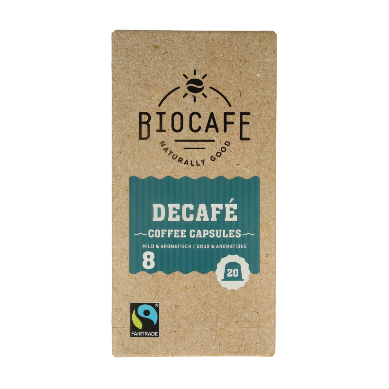 Biocafe Decafe capsules bio