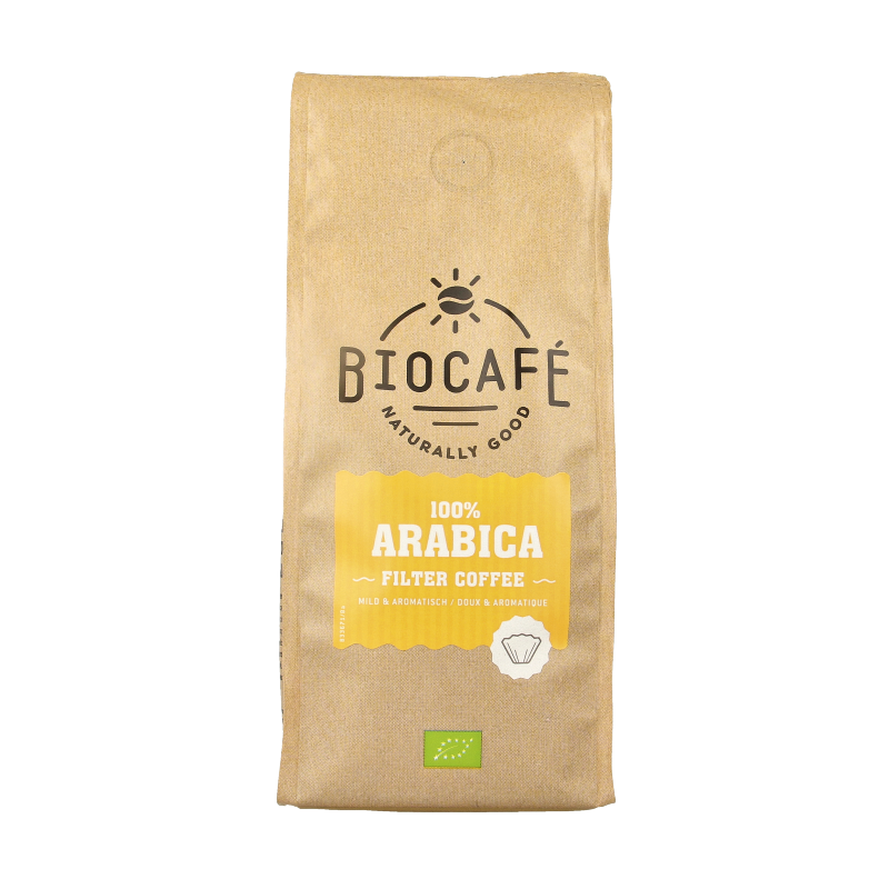 Biocafe Filterkoffie 100% arabica bio