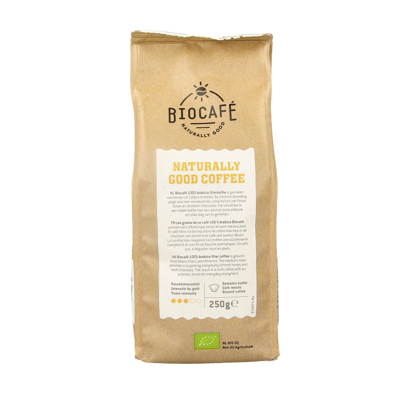 Biocafe Filterkoffie 100% arabica bio - Afbeelding 3