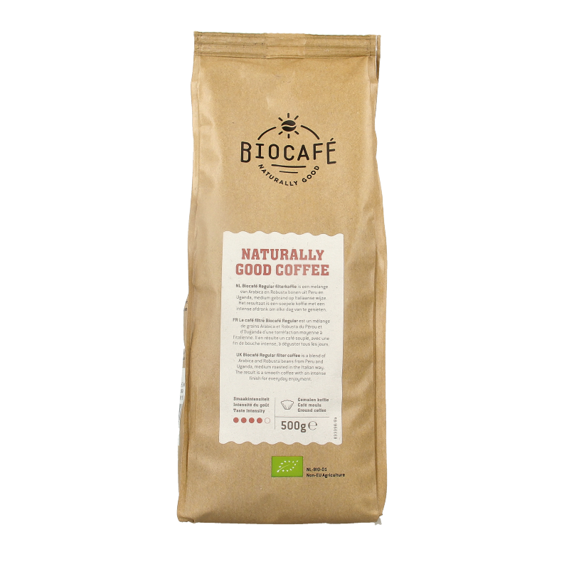 Biocafe Flilter koffie regular bio - Afbeelding 3
