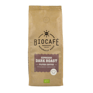 Biocafe Filterkoffie espresso dark roast bio