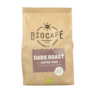 Biocafe Coffee pads dark roast bio