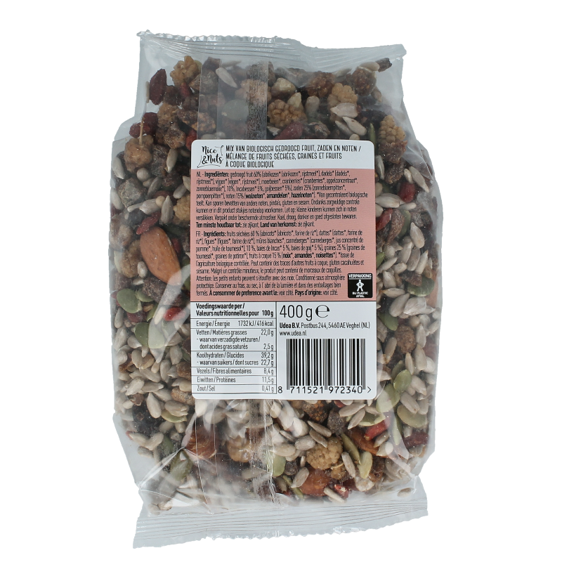 Nice & Nuts Energy mix superfoods bio - Afbeelding 2