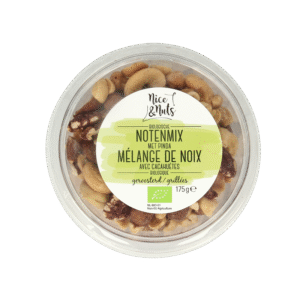 Nice & Nuts Notenmix met pinda zonder zeezout geroosterd bio
