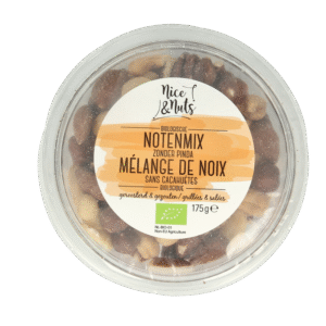 Nice & Nuts Notenmix zonder pinda met zeezout geroosterd bio
