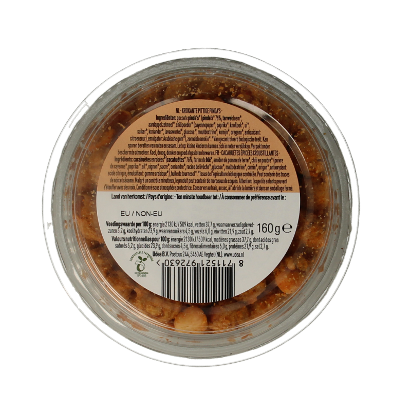 Nice & Nuts Pinda's met katjang pedis geroosterd bio - Afbeelding 2