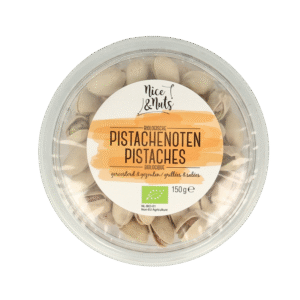 Nice & Nuts Pistache noten in dop gezouten geroosterd bio