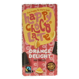 Happy Chocolate Puur sinaasappel bio