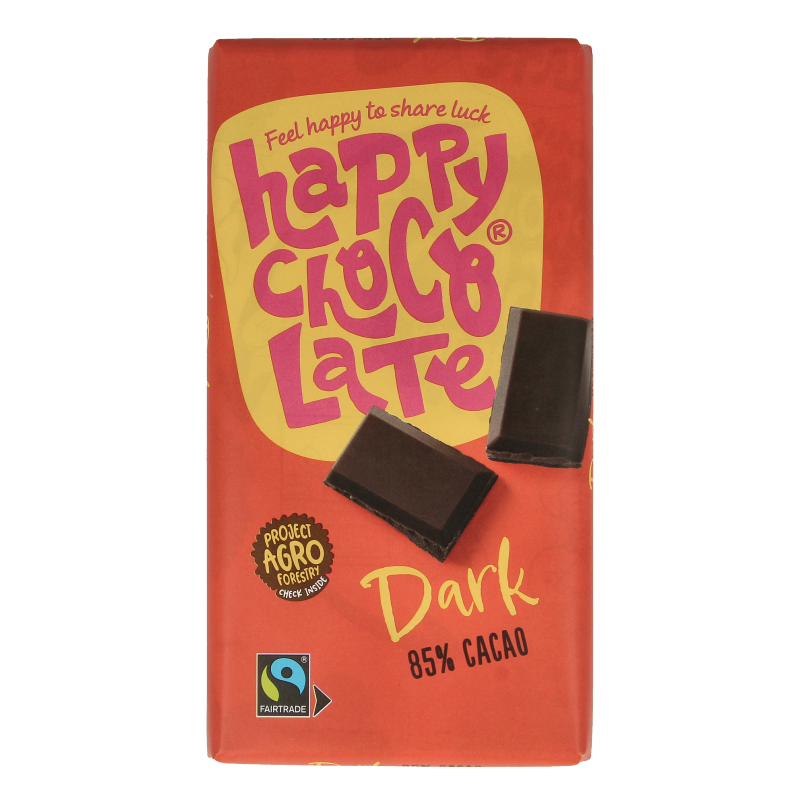 Happy Chocolate Dark 85% bio