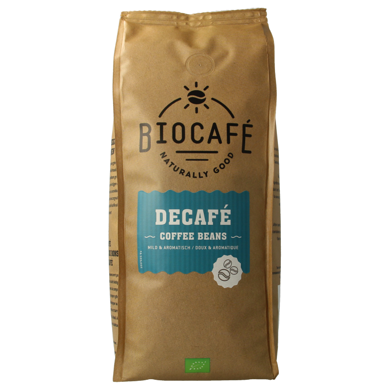 Biocafe Koffiebonen decafe bio