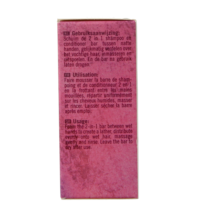 Botanique 2-in-1 Shampoo conditioner bar roos & vijg - Afbeelding 3