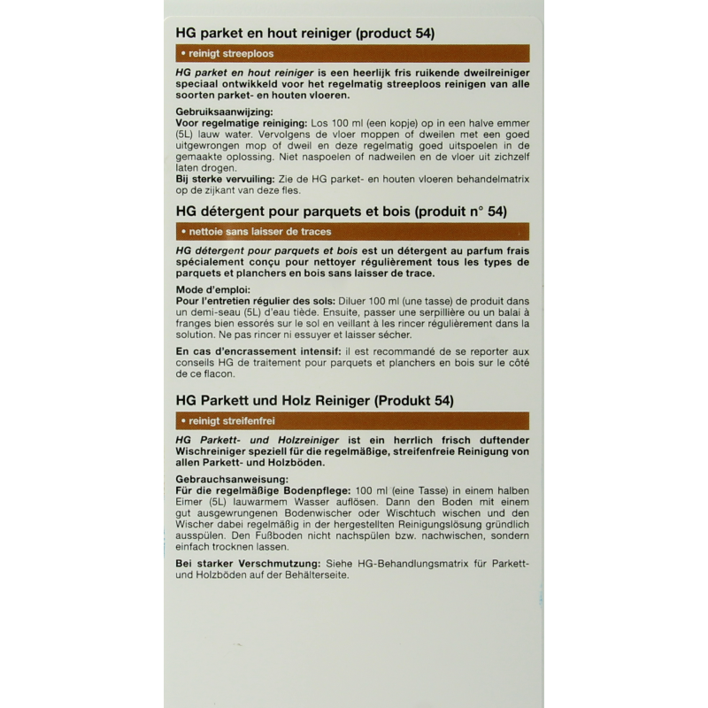 HG Parketreiniger - Afbeelding 3