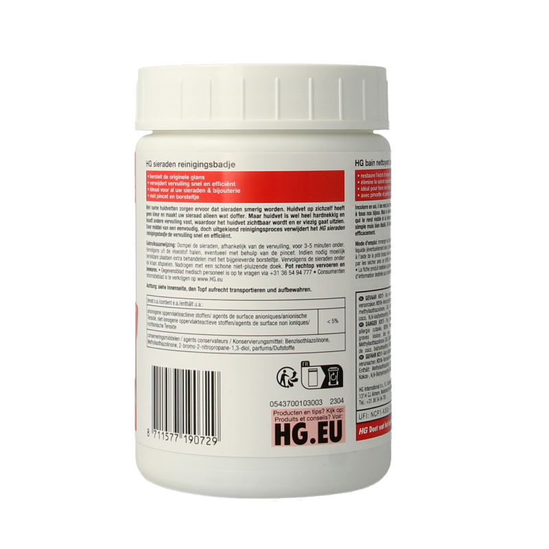 HG Sieraden reinigingsbad - Afbeelding 3