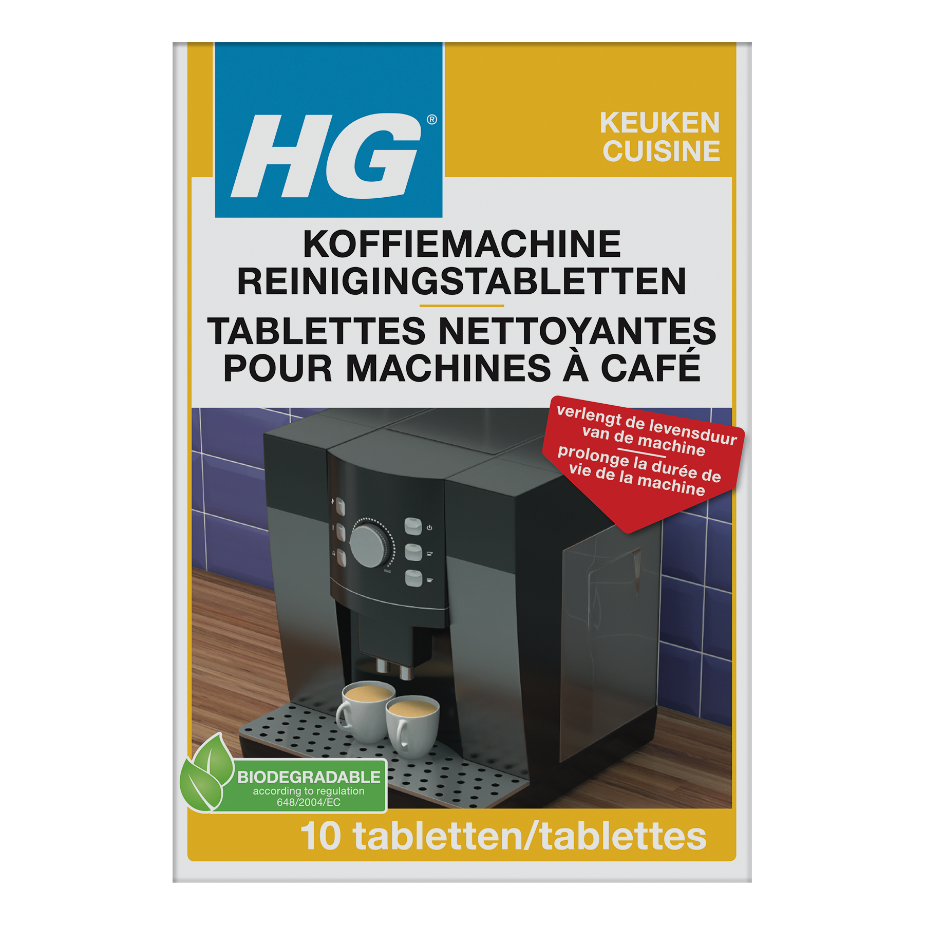 HG Koffiemachine Reinigingstablet