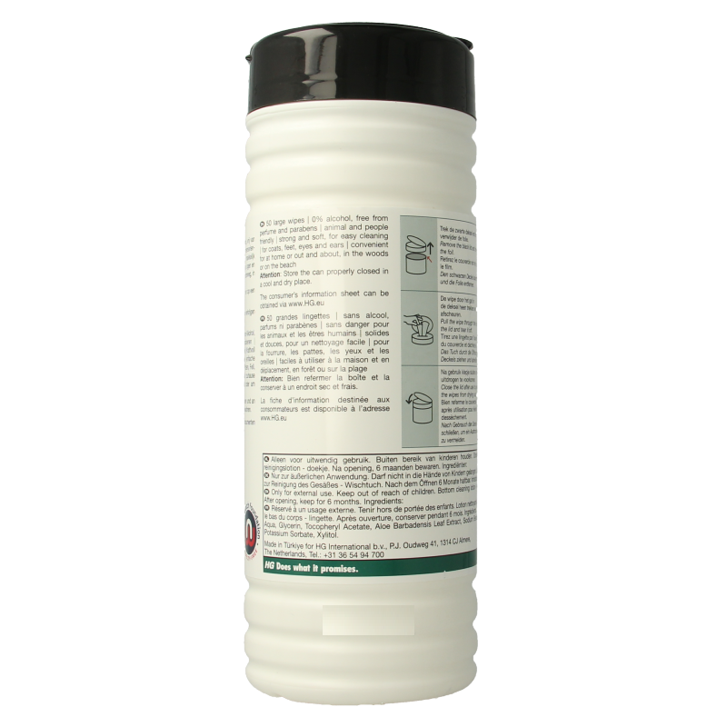 HG Pet wipes - Afbeelding 3