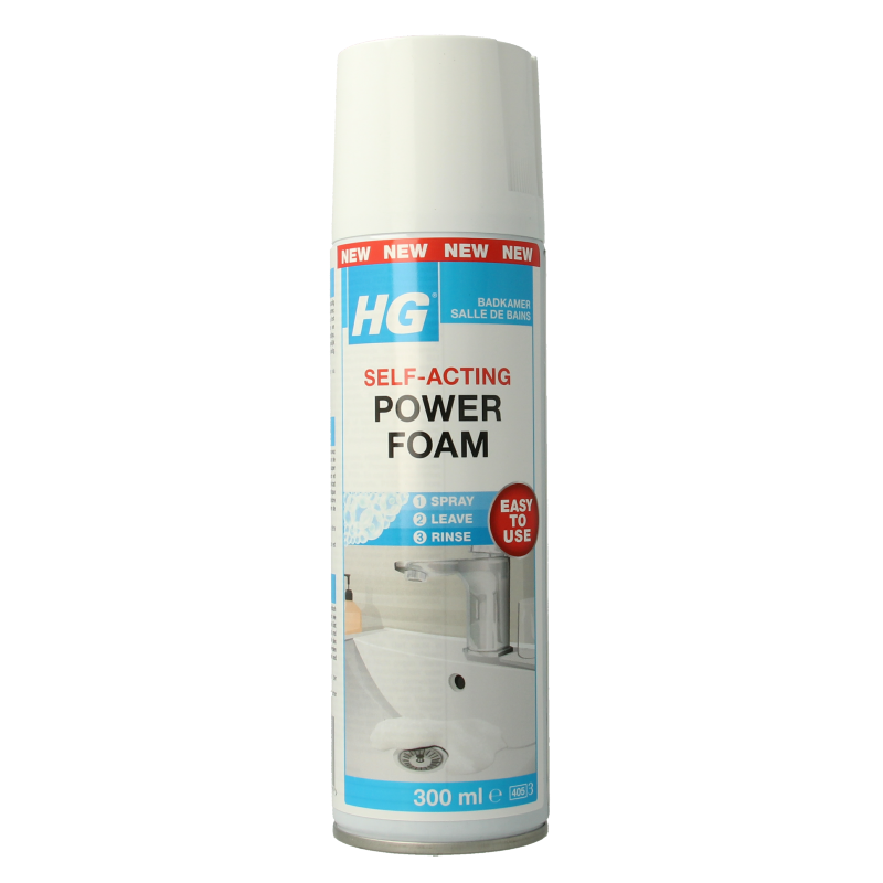 HG Power foam badkamer