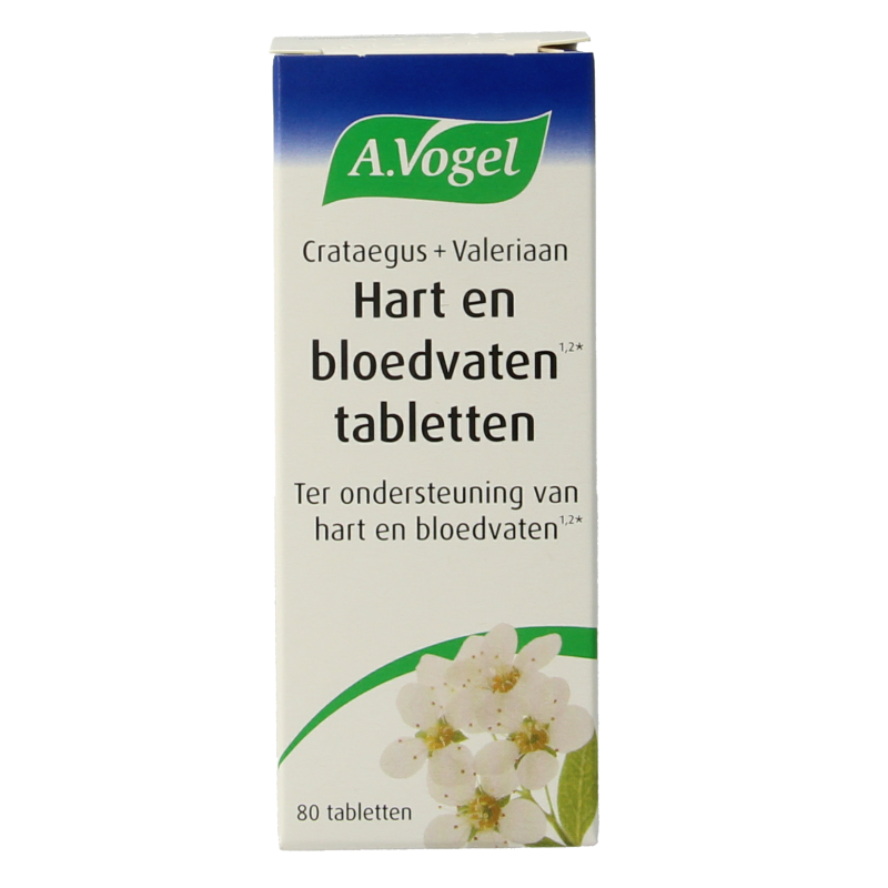 A Vogel Crataegus + valeriaan tabletten