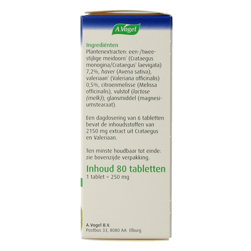 A Vogel Crataegus + valeriaan tabletten - Afbeelding 5