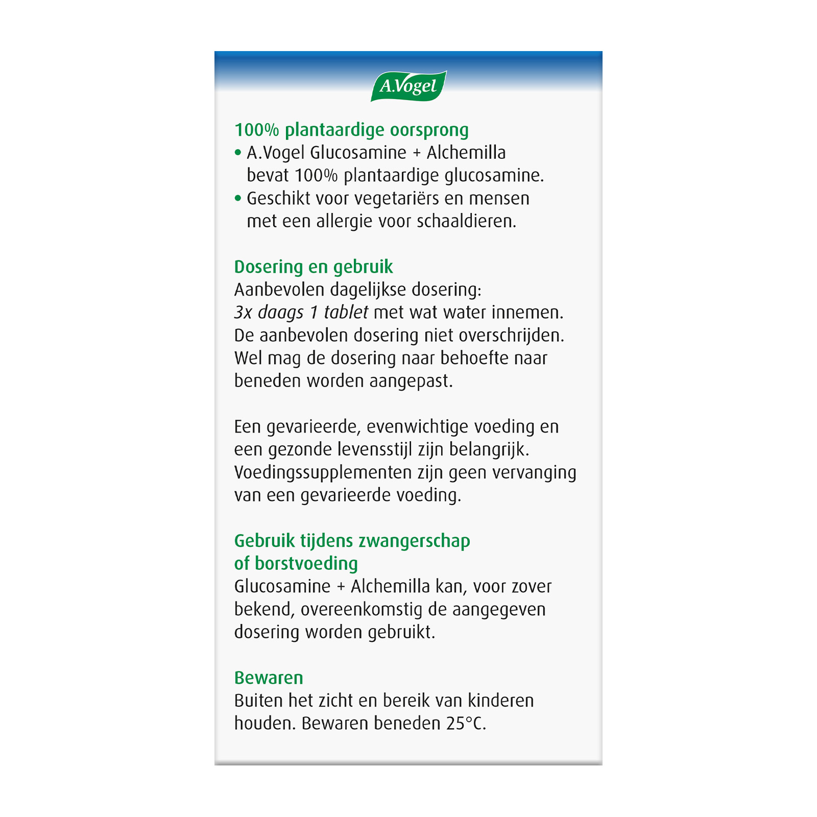 A Vogel Alchemilla glucosamine - Afbeelding 2