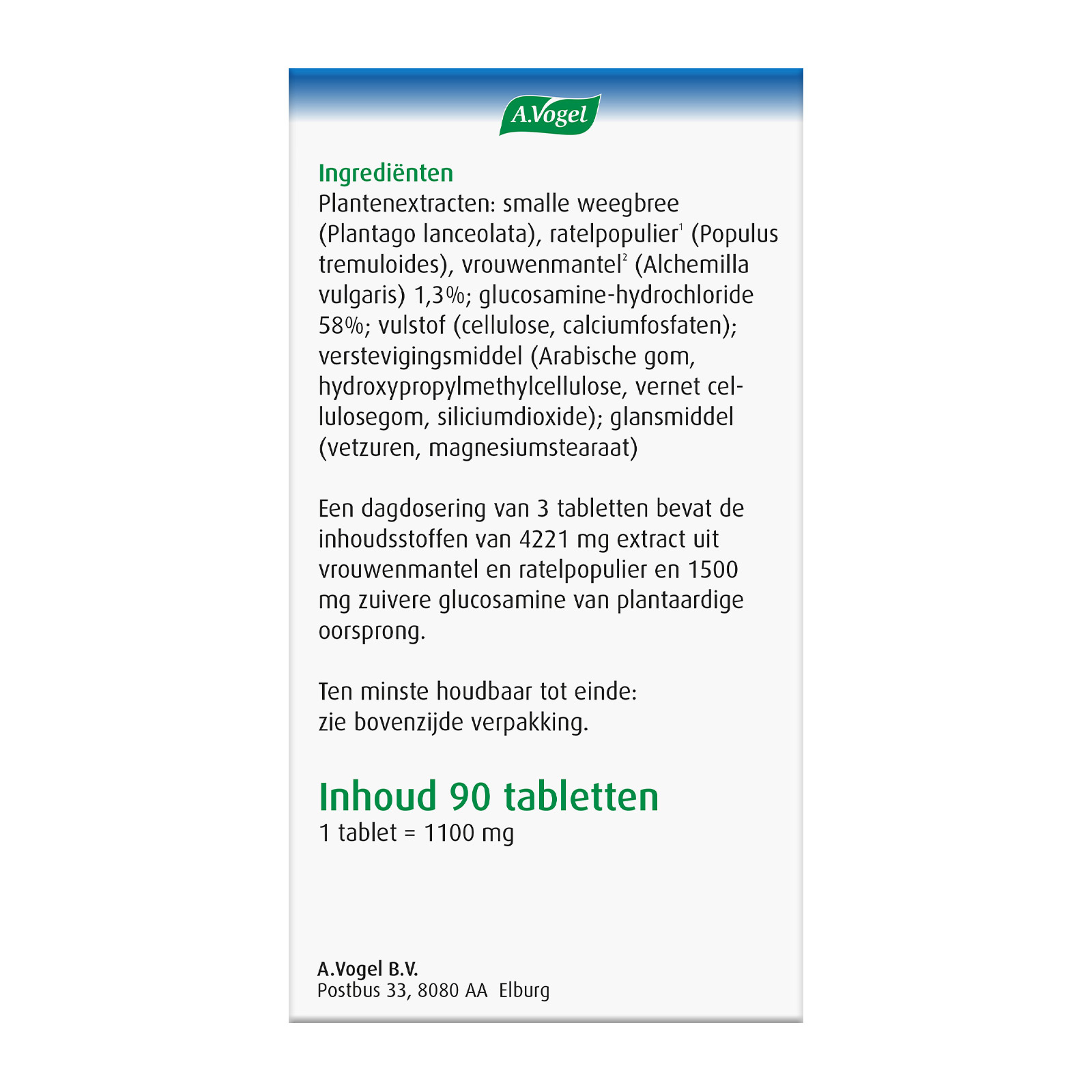 A Vogel Alchemilla glucosamine - Afbeelding 4