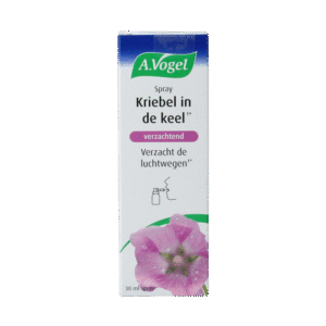 A Vogel Spray kriebel in de keel