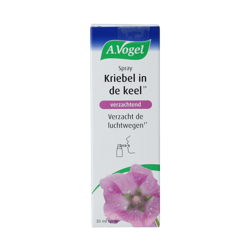 A Vogel Spray kriebel in de keel