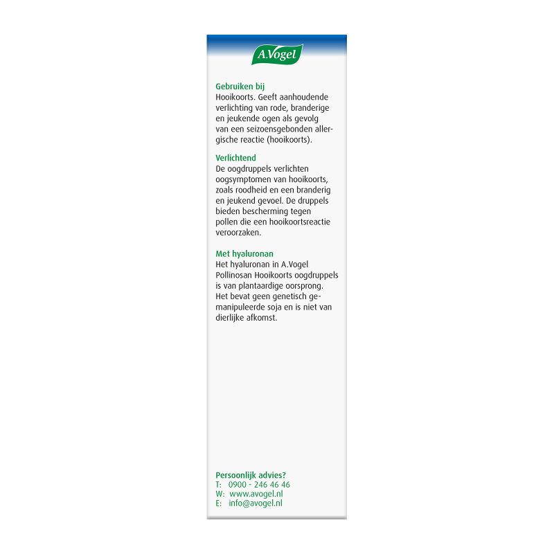A Vogel Pollinosan hooikoorts oogdruppels - Afbeelding 4