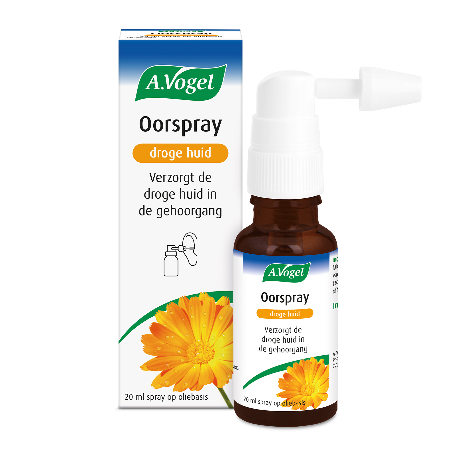 A Vogel Oorspray droge huid