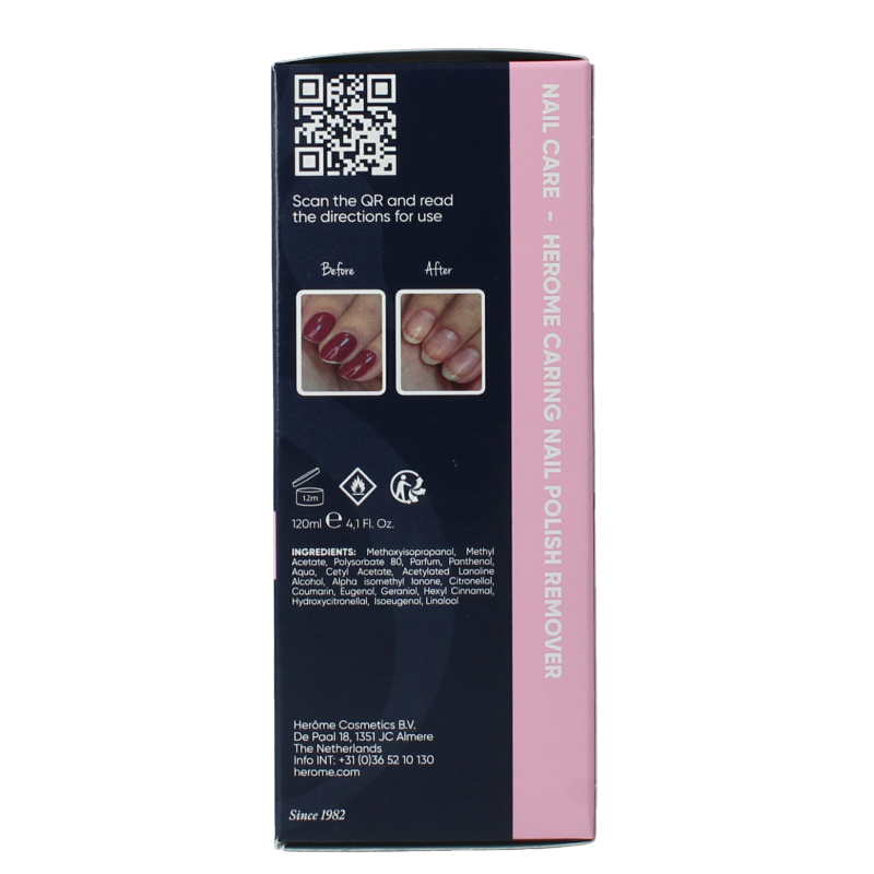 Herome Caring nailpolish remover - Afbeelding 5