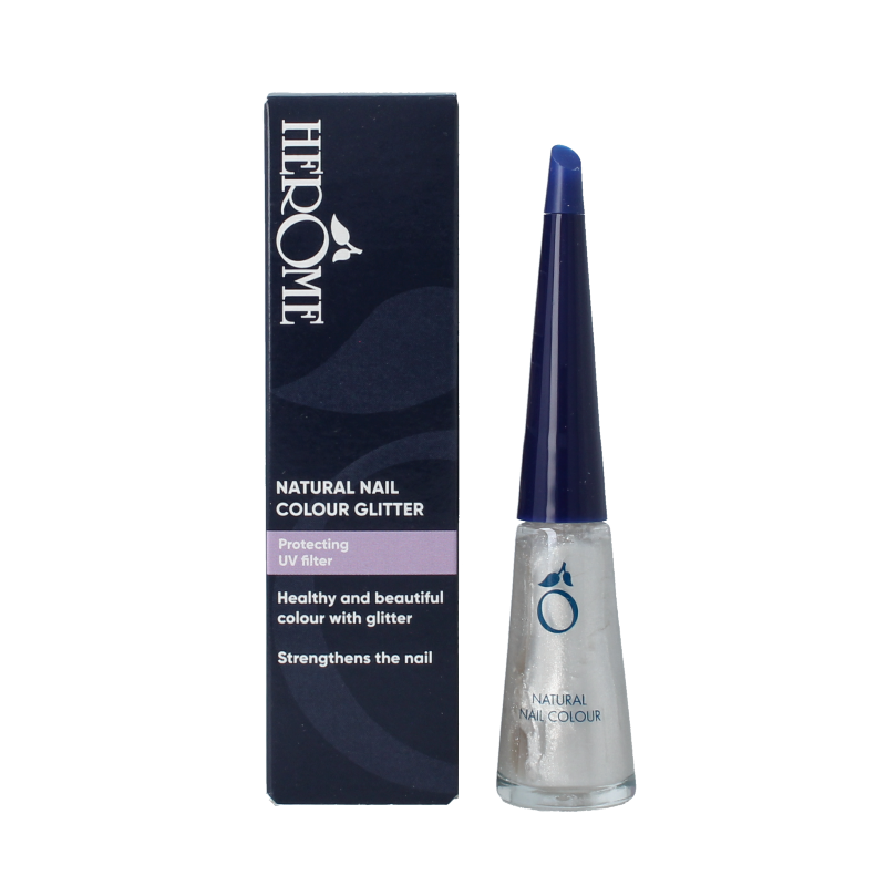 Herome Natural nail colour glitter - Afbeelding 2