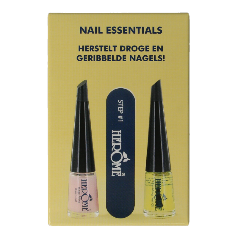 Herome Essentials set voor droge & geribbelde nagels