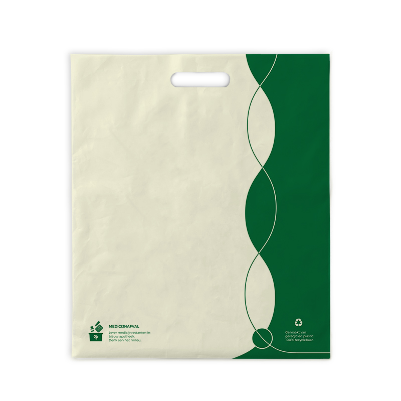 Brocacef Draagtas LDPE met handgreep 380x450