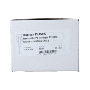 Brocacef Faecespotje PS + schepje PE 30ml