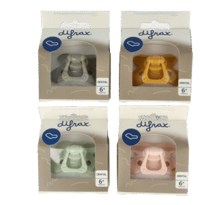 Difrax Fopspeen dental 6+ maanden met ring
