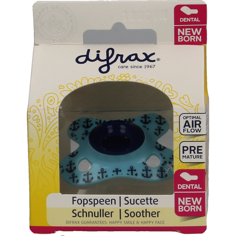 Difrax Fopspeen mini newborn dental