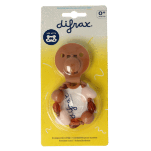 Difrax Fopspeen hartjes ketting