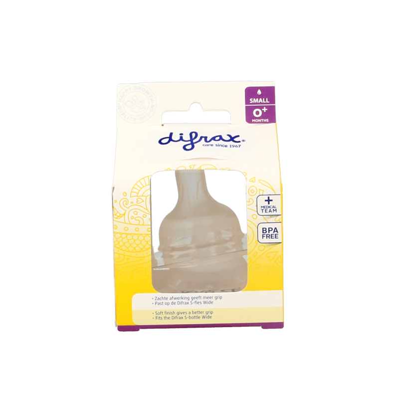 Difrax Flesspeen soft breed small