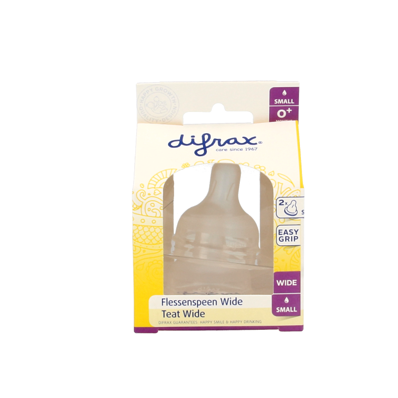 Difrax Flesspeen soft breed small - Afbeelding 3