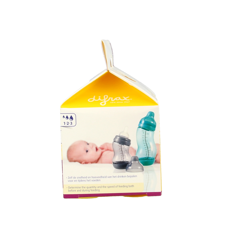 Difrax Flesspeen soft breed 1-2-3 - Afbeelding 4