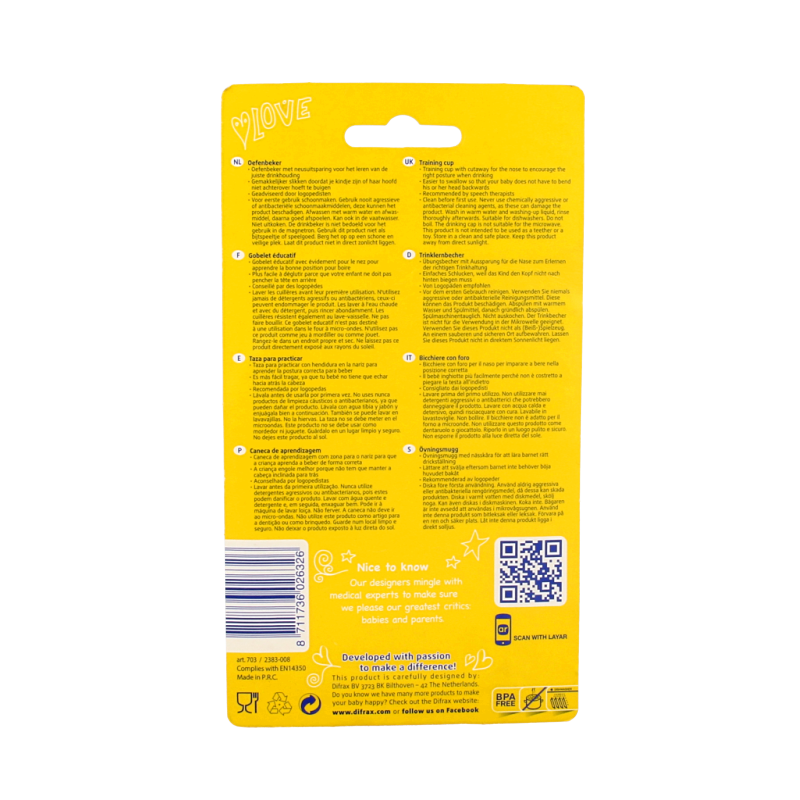 Difrax Oefenbeker assorti - Afbeelding 2