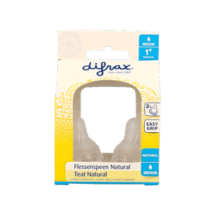 Difrax Flesspeen medium natural