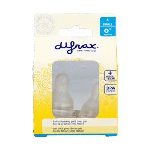 Difrax Flesspeen small 0+ natural