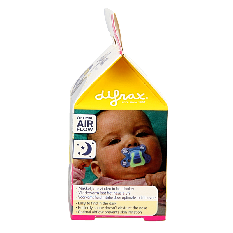 Difrax Fopspeen dental 6+ maanden glow in the dark - Afbeelding 4