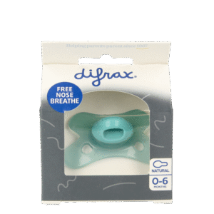 Difrax Fopspeen natural 0-6 maanden ocean