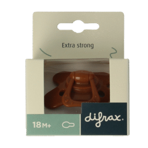 Difrax Fopspeen natural 18+ maanden assorti