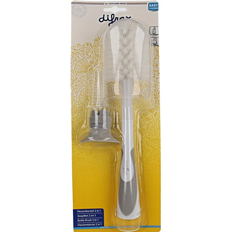 Difrax Flessenborstel 2-in-1
